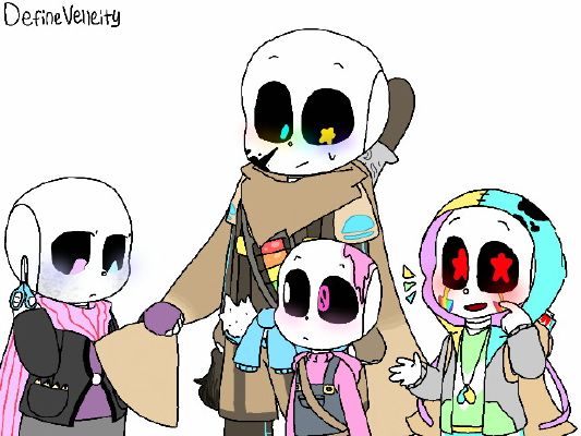 Herbs, Ship Kid Of Error-Sans, Nightmare-Sans, Cross-Sans, Dream-Sans, And  Underswap papyrus Minecraft