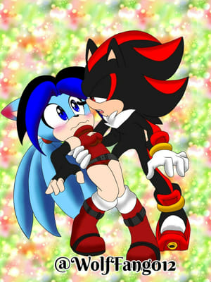 Sonic X  Shadow Protects Molly and Defeats the Meterex 