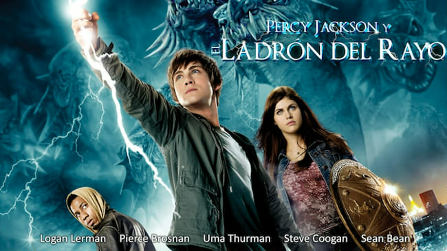 percy jackson y el ladrón del rayo, reflexiones de películas y series