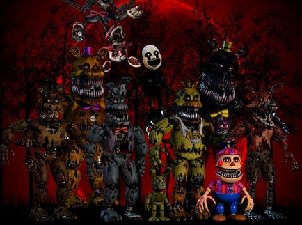 Name The Fnaf 4 Animatronic - Test