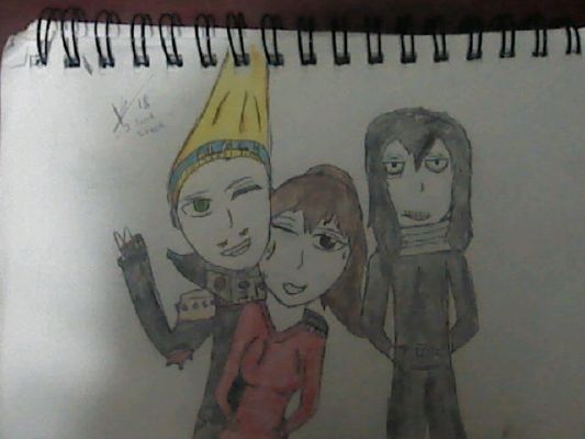 SCP-073 and SCP-076 as Chibi (COLORED), Book O' Trashy Drawings