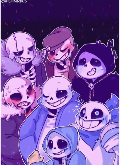 Epic`👌, My sans aus headcannons!