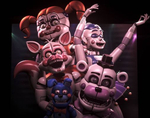 Solve Fnaf 5 - This is what happens when Funtime Foxy and Circus Baby  starts dating jigsaw puzzle online with 48 pieces