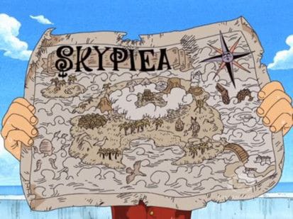 One Piece, Grand Line Map