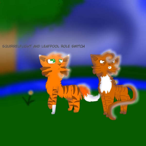 warrior cats squirrelflight and leafpool
