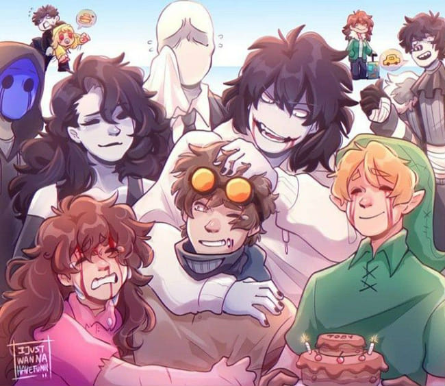 wich creepypasta loves you Quiz