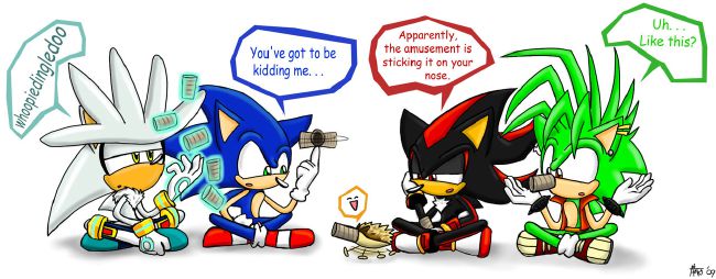 Ears And Tail (Sonic X Shadow X Silver X Reader)