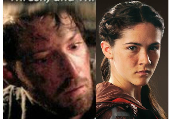 hunger games clove and katniss