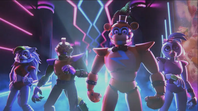 FNAF Security Breach ALL Animatronics DESTRUCTIONS FIVE NIGHTS AT