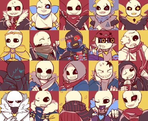 Every Sans AU (Part 1) 