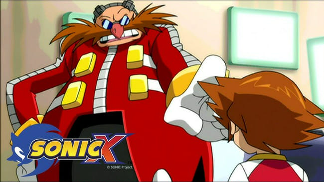 Meeting Eggman and the Black blur  Stuck In Love (Sonic x Reader