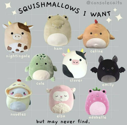 What's one of your favorite squishmallows? Mine is my defect Cinnamon; She  has two straws !! : r/squishmallow