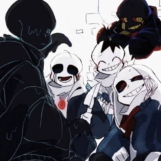 Not so Lonely now huh?(Nightmare sans x male reader)