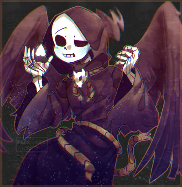 Reaper!Sans x Undead!Reader (250 Special) 