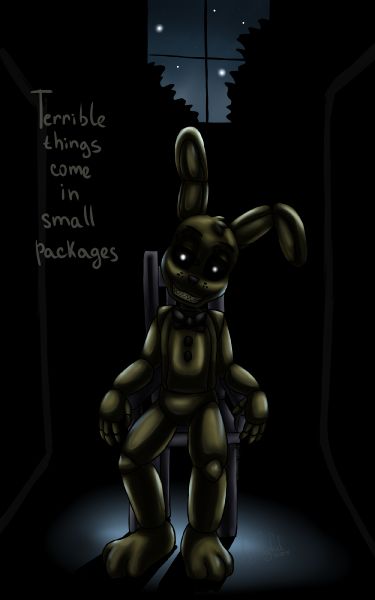 Sleep in the dark / Springtrap FNaF by Mizuki-T-A on DeviantArt