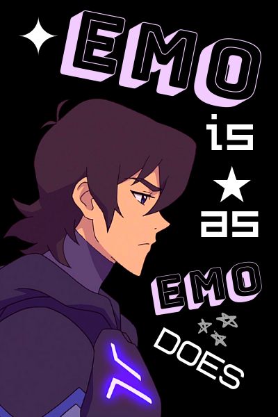 Voltron Keith Emo