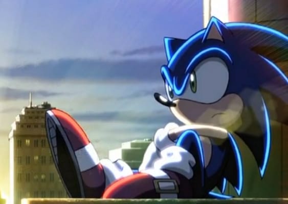 Meeting Eggman and the Black blur  Stuck In Love (Sonic x Reader