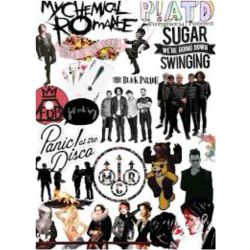 Emo Bands Ita Bag: Fall Out Boy, Sleeping With Sirens, Palaye Royale, My deals Chemica