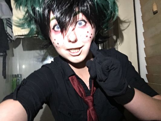 Villain Deku Cosplay and out of cosplay Quotev