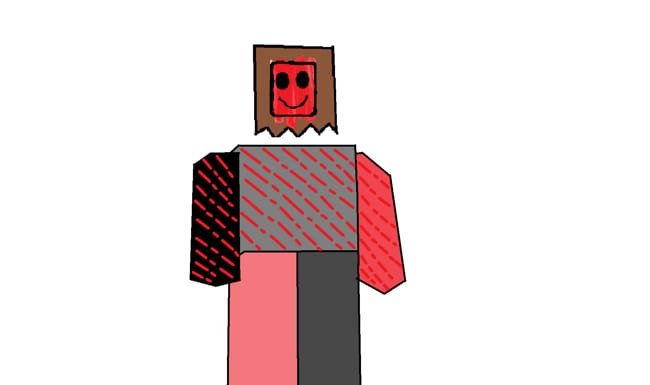I drew funi boblox community man | Anne TV | Quotev