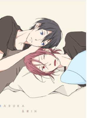 Rin x Haru (Free!) Fall Asleep in My Arms | Anime Oneshots [Various! x  Reader]