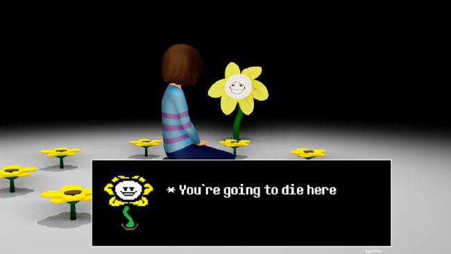 you will d i e here, Undertale