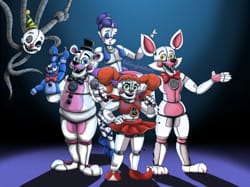 Funtime Chica  Fnaf sister location, Fnaf characters, Mythical creatures  fantasy