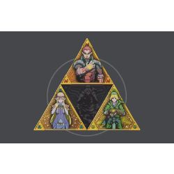 MaskedPhantom47: Link and the Triforce of Wisdom!!!