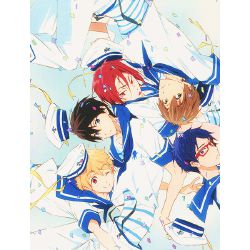 Free! Iwatobi & Samezuka/ Ace of Diamond Double Sided Poster