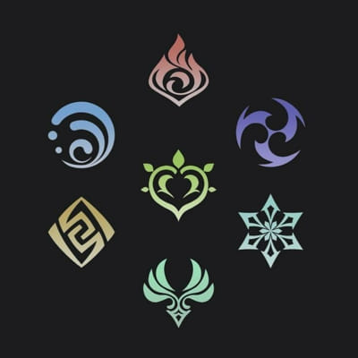 genshin element symbols