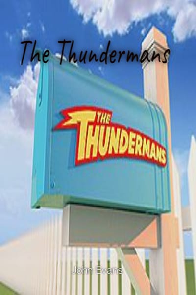 Kids The Thundermans Chest Logo Costume Tee  