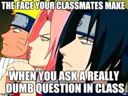 Your classmates | Naruto Memes I find funny