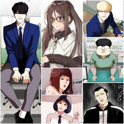 Lookism Characters Anime VS Webtoon : r/lookismcomic