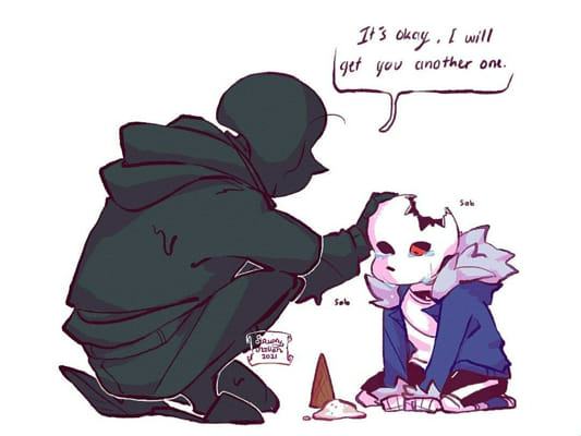 Zwagyzonk on X: RT @RenMist: Happy Valentines guys 💜 #undertaleaus #sans # aus  / X