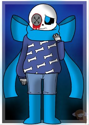 Light To His Darkness  AU Sans' x reader) Oneshots requests