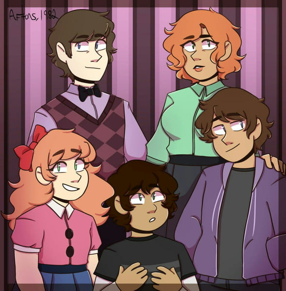 Afton Family/Missing Children - Gregory Introduction + Headcanons