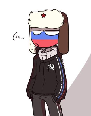 russia can't find his hat : r/CountryHumans