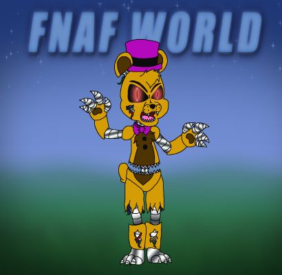 Nightmare Fredbear in real life animatronics, Five Nights at Freddy's