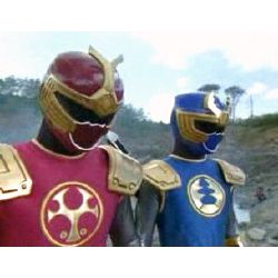 Ninja storm, ranger form Ha! Thunder storm, ranger form ha!