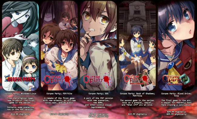 Corpse Party: What Order To Play | Gaming Central | Quotev