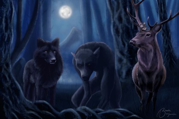Fourteen full moons, Magic (Sirius Black) [Marauders Era x Narnia]