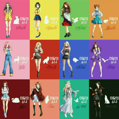 How Much Loona Member’s Representative Colours Suit Them? - Survey | Quotev