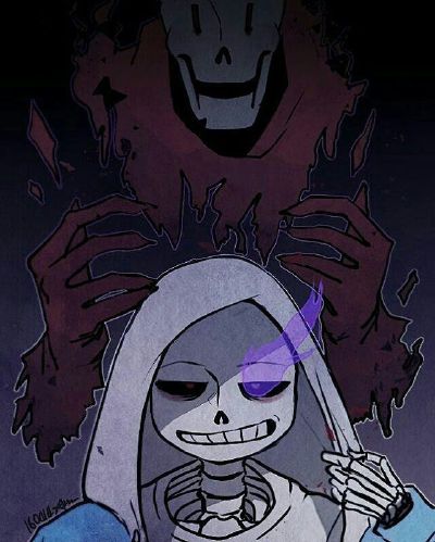 Dust Sans and Paps, dusttale, murder sans, HD phone wallpaper