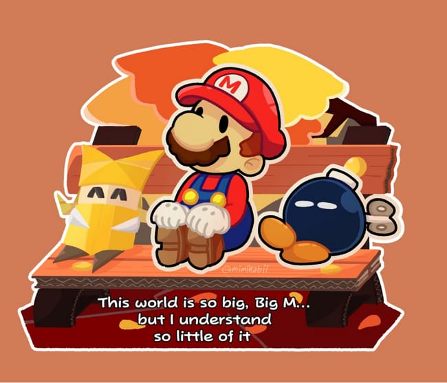 Who are you more like in; paper Mario, the origami king Quiz Quotev
