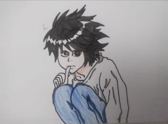 Request 6-L from Death Note/Saruke | Anime drawing book! ~Requests are  open~ | Quotev