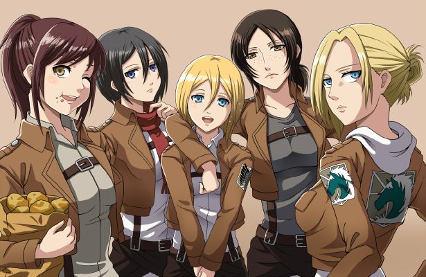 Attack on Titan – Qual a Personagem mais Popular? — ptAnime