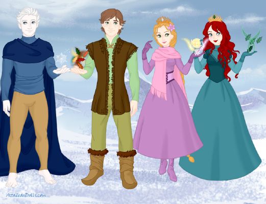 a MacGyver Wedding!, Jack Frost x Hiccup Family and Friends Picturers