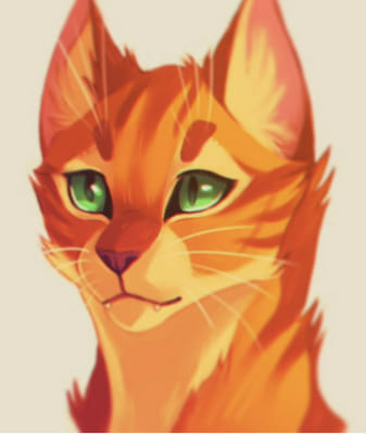 Warrior Cats - Firestar by Romashik-arts on DA.