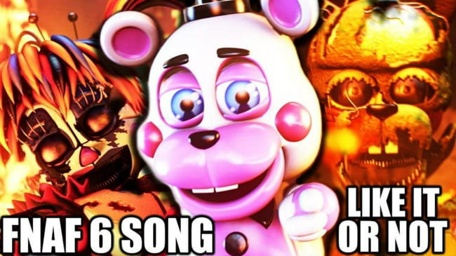 FNAF - INTO THE PIT SONG LYRIC VIDEO - Dawko & DHeusta 