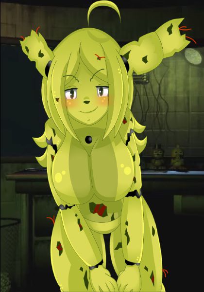 Spring Trap Anime Girl
